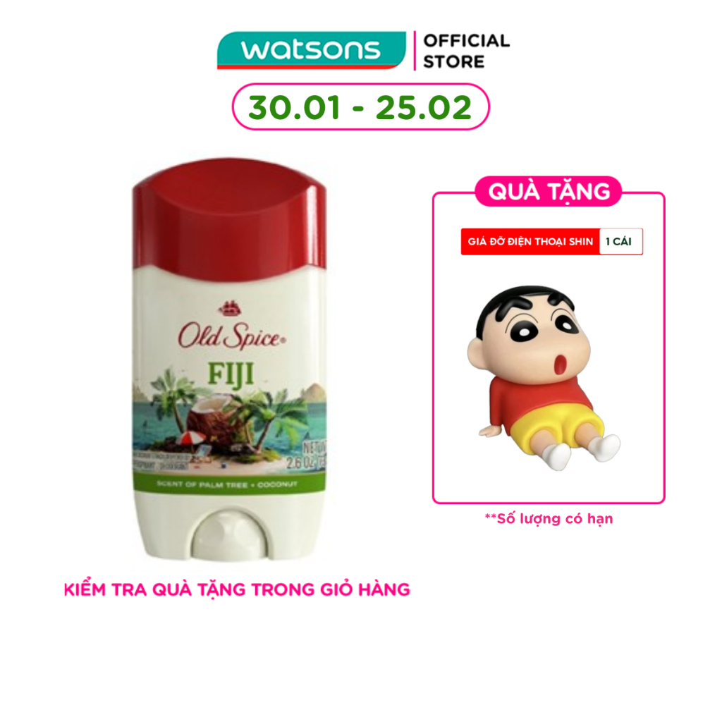 Sáp Khử Mùi Old Spice Fiji 73g