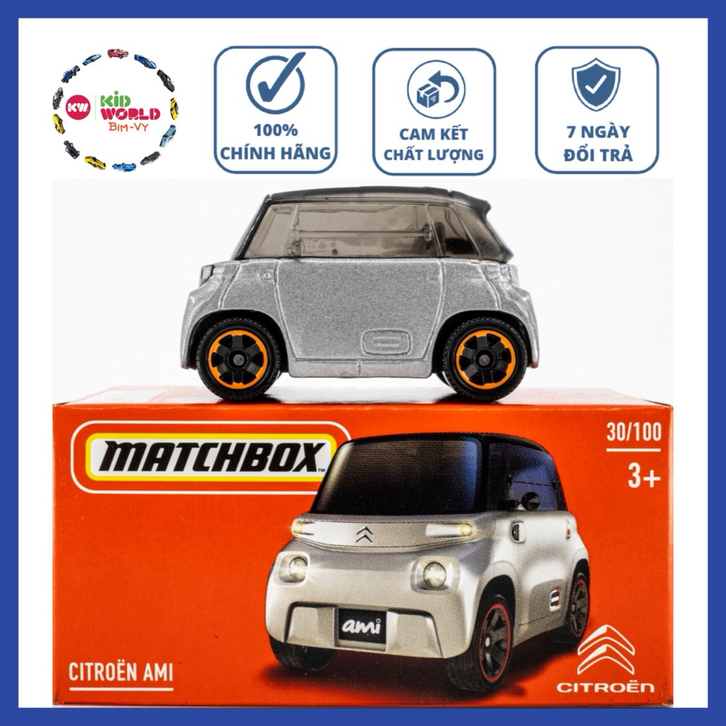 Xe mô hình Matchbox Box Citroen AMI 30/100.