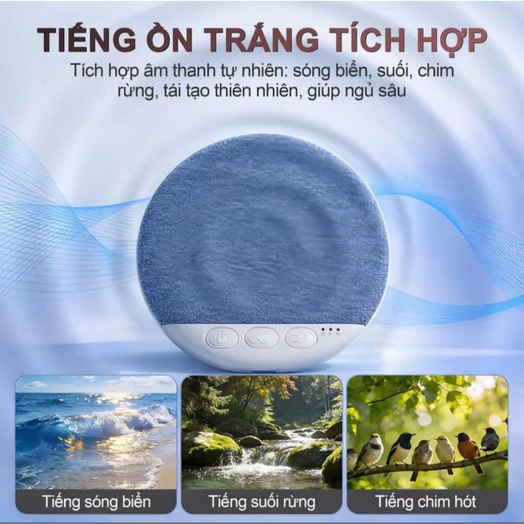 Loa Ngủ X3pro Đặt Dưới Gối , Âm thanh trung thực cao , Siêu mỏng chỉ 1cm, Tích hợp sẵn tiếng ồn trắng hỗ trợ giấc ngủ