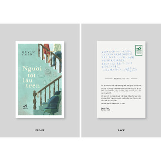Sách - Combo Vùng đất quỷ tha ma bắt + Người tốt lầu trên (Postcard lời nhắn & chữ ký tác giả Kevin Chen) (Nhã Nam HCM)