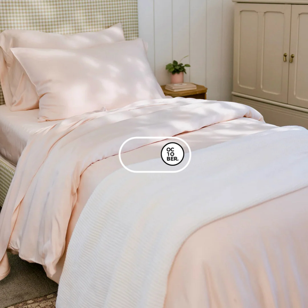 (HỎA TỐC) Combo 3 món BAMBOO MÀU TRƠN CAO CẤP KHÔNG XÙ phân phối bởi OCTOBER BEDDING