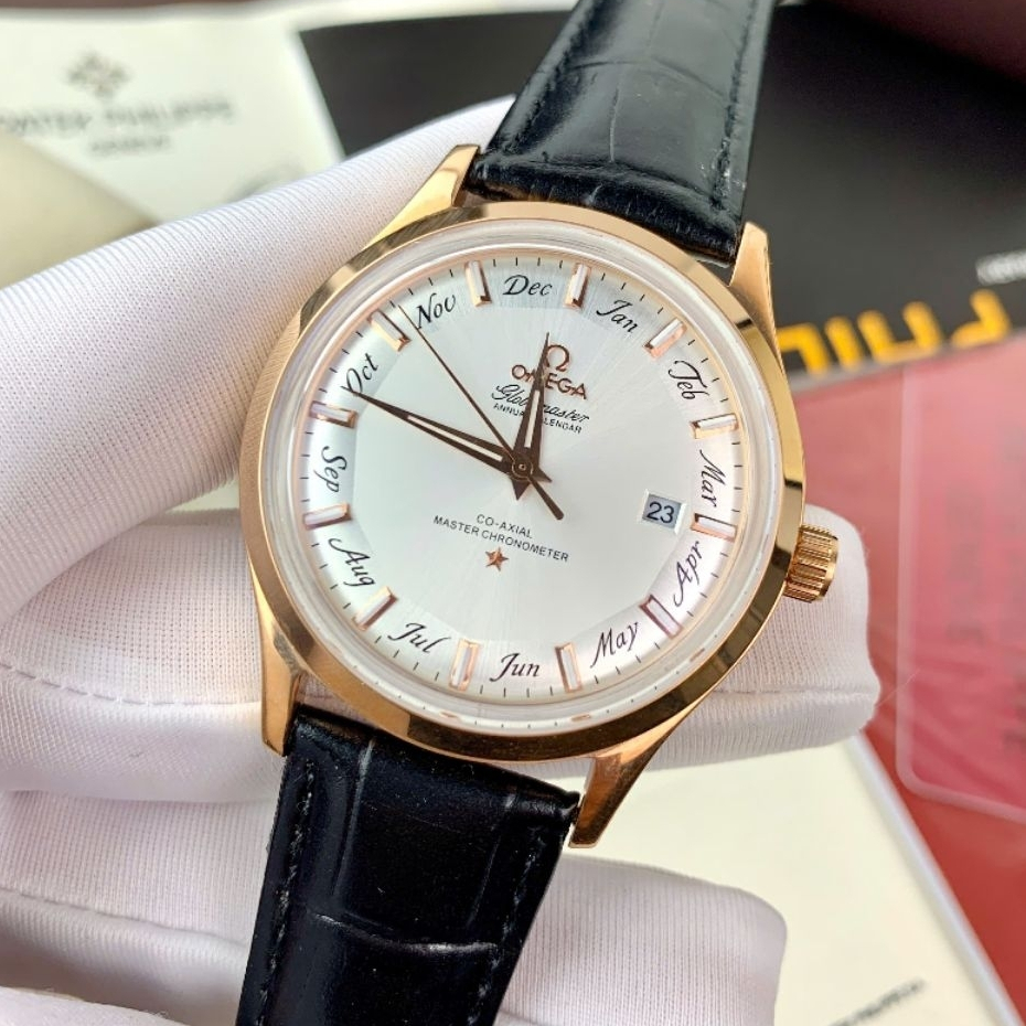 Đồng Hồ Nam 0MEGA Globemaster annual calendar - 40mm Mời ae chốt, BH 24 Tháng