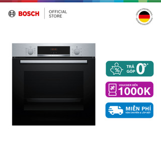 25.07 - 29.07 | Voucher Shopee lên đến 3tr | Lò Nướng Âm Tủ Bosch HBA514BS3 – Series 4 (60x60cm, Inox) – Hàng Chính Hãng