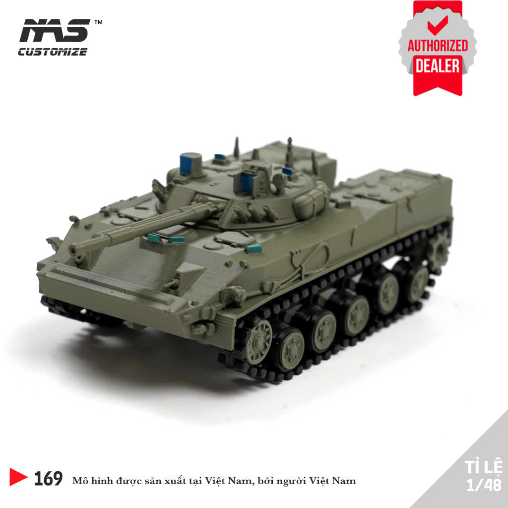 [NAS] Mô hình lắp ráp xe tăng NGA BMD 1/48, Mô hình quân sự xe tăng Nga BMD tỉ lệ 1:48