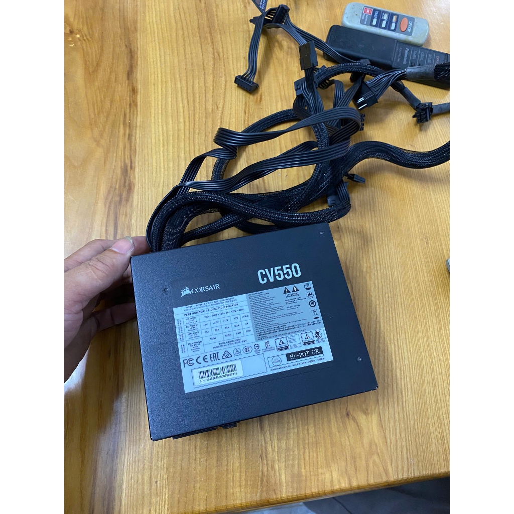 Nguồn máy tính Corsair - CV550 80 Plus  Bronze 2ND Còn mới đẹp