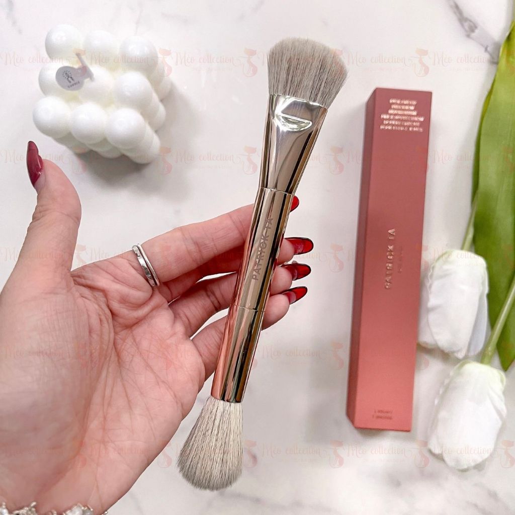 Cọ má hồng 2 đầu Patrick Ta - Dual Ended Precision Blush Brush