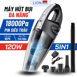 [𝐠𝐢𝐚𝐝𝐮𝐧𝐠𝐋𝐈𝐎𝐍] Máy Hút Bụi Ô tô Cầm Tay JB-109,Máy Hút Bụi Mini Sạc Pin Không Dây Công Suất Cao 12000Pa Đa Chức Năng X596