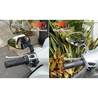 Một chiếc kính trái H2C V8 nhôm CNC cho các loại xe