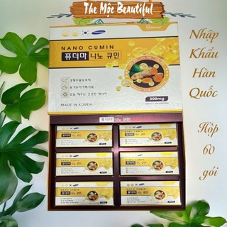 Tinh Chất Nghệ NaNo Cumin Puderma nhập khẩu 100% từ Hàn Quốc; hỗ trợ dạ dày,làm đẹp,suy giảm trí nhớ