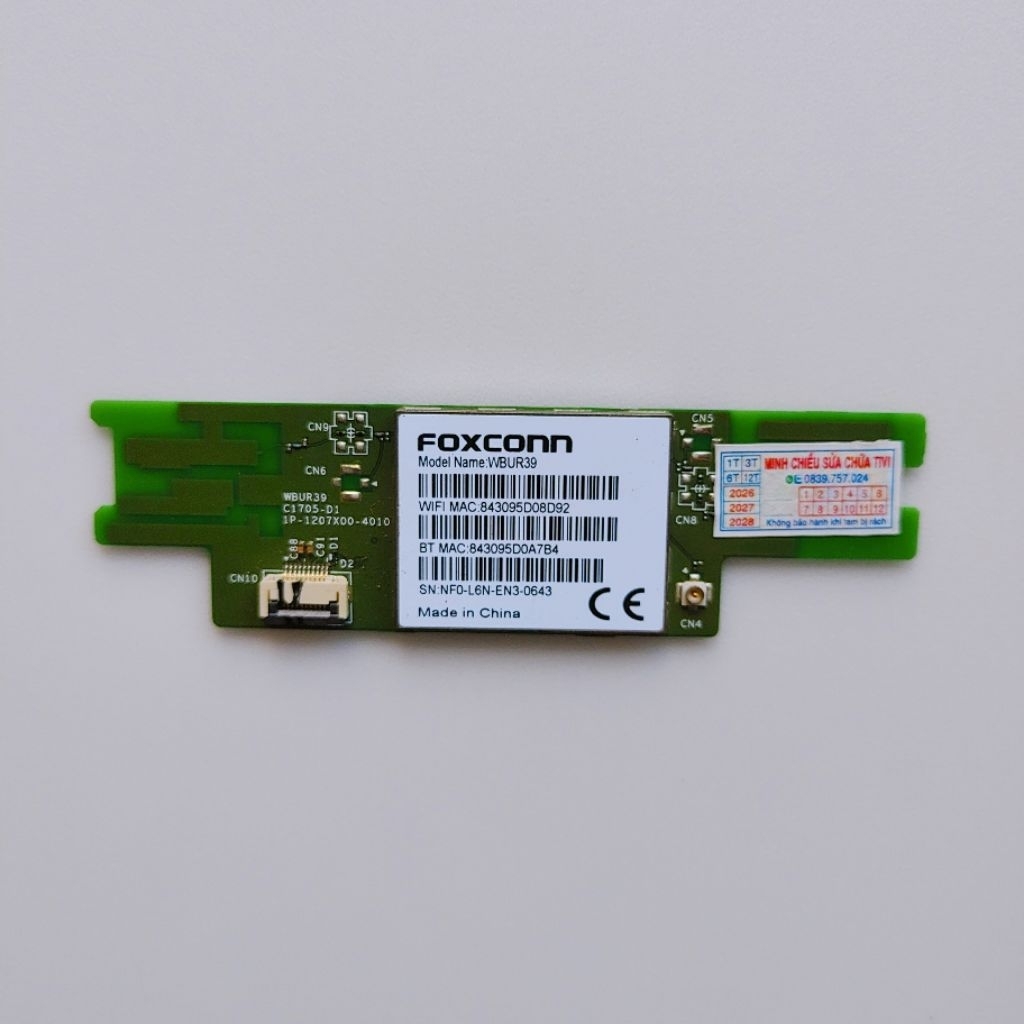 Bo wifi tivi SONY 43X75