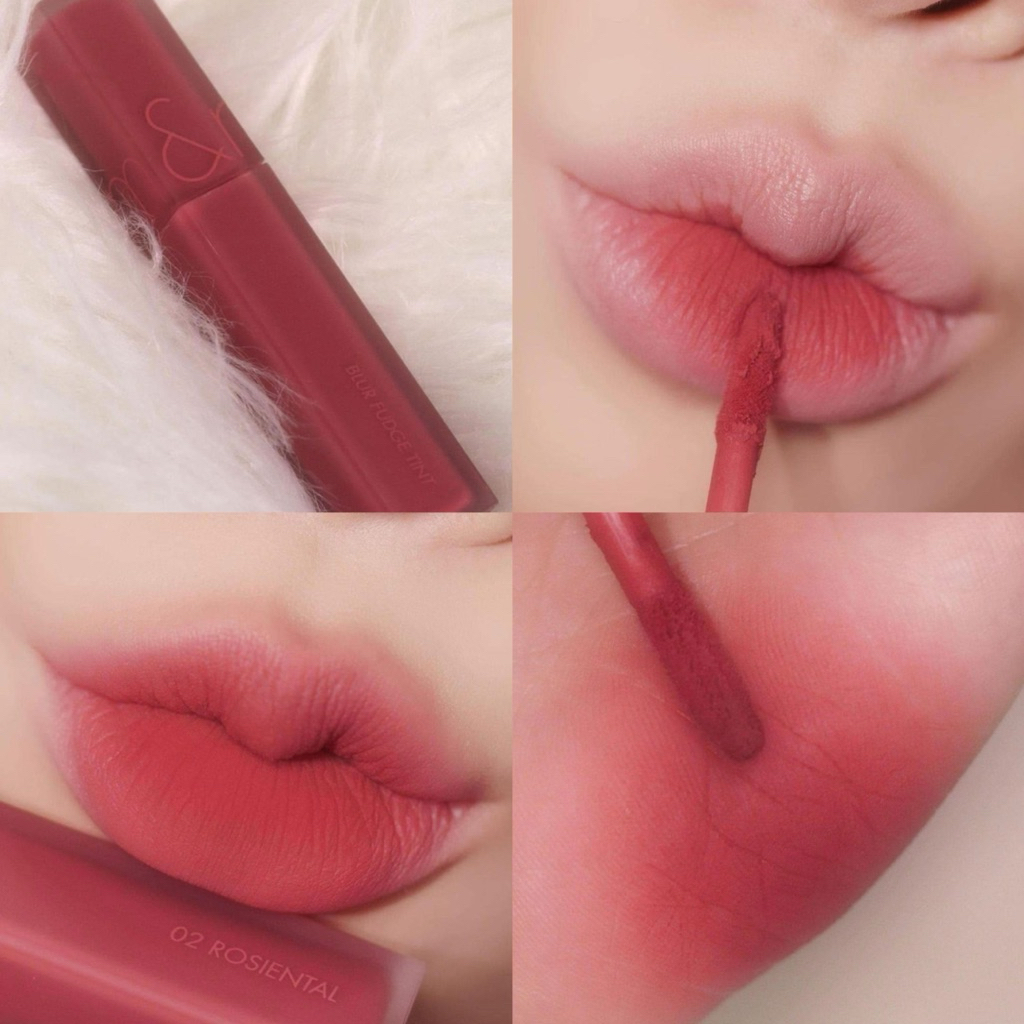 Son Kem Romand Blur Fudge Tint Màu 02 Cánh hồng khô