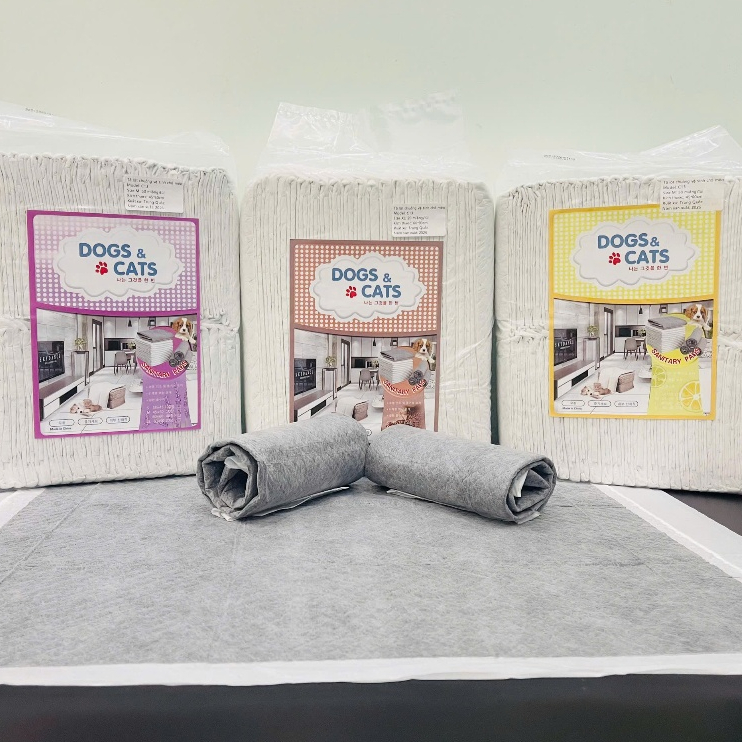 Lót vệ sinh than hoạt tính mùi cafe khử mùi tuyệt đối thấm hút cao - Tã lót cho thú cưng than hoạt tính mùi cafe