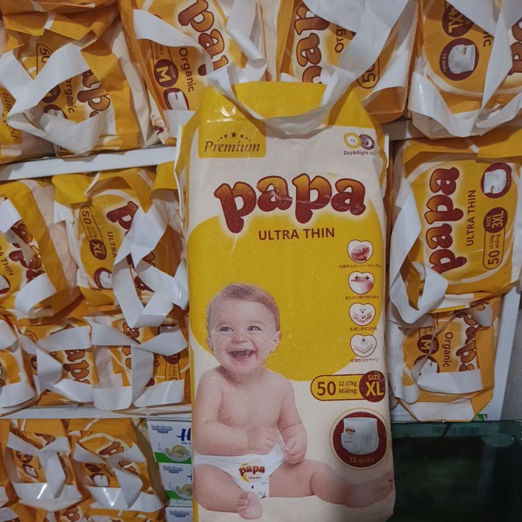 bỉm papa các size