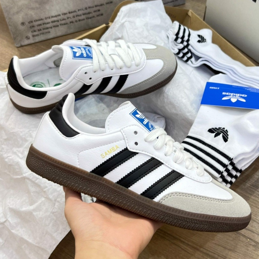 Giày thể thao Adidas Samba Nam nữ, Giày Samba Hàng Cao Cấp FullBox