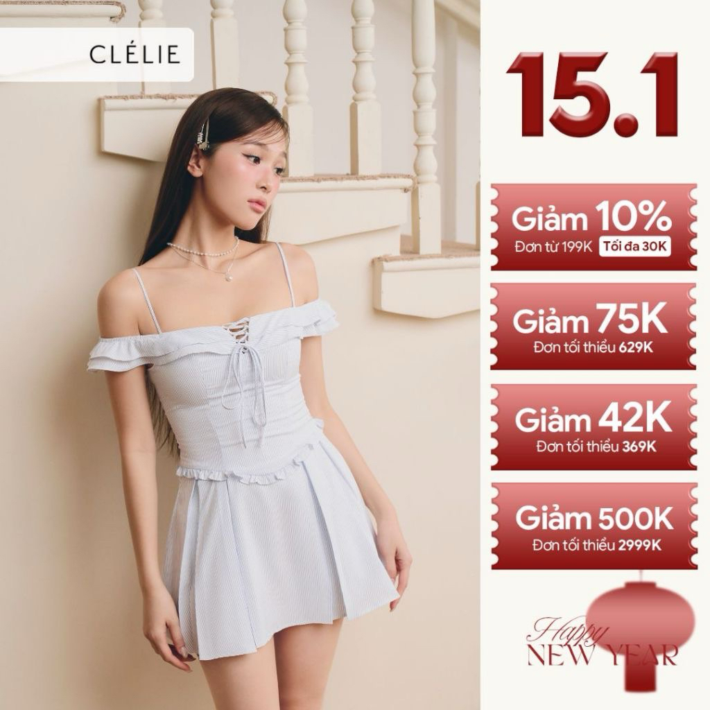 Pass đầm CLELIE size M (form ngắn)