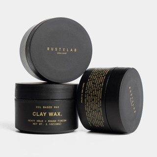 Sáp Vuốt Tóc Nam Rusty Lab Clay Wax 60G Chính Hãng