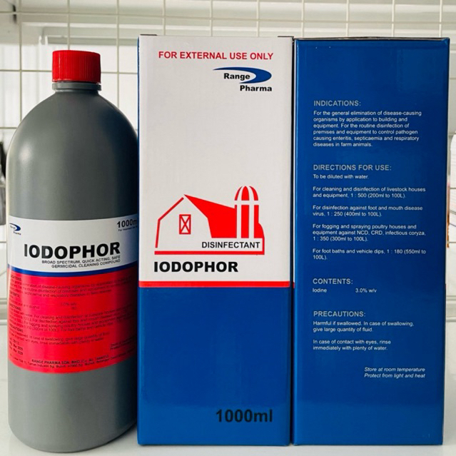 IODINE IODOPHOR 1L - Hàng nhập khẩu Malaysia