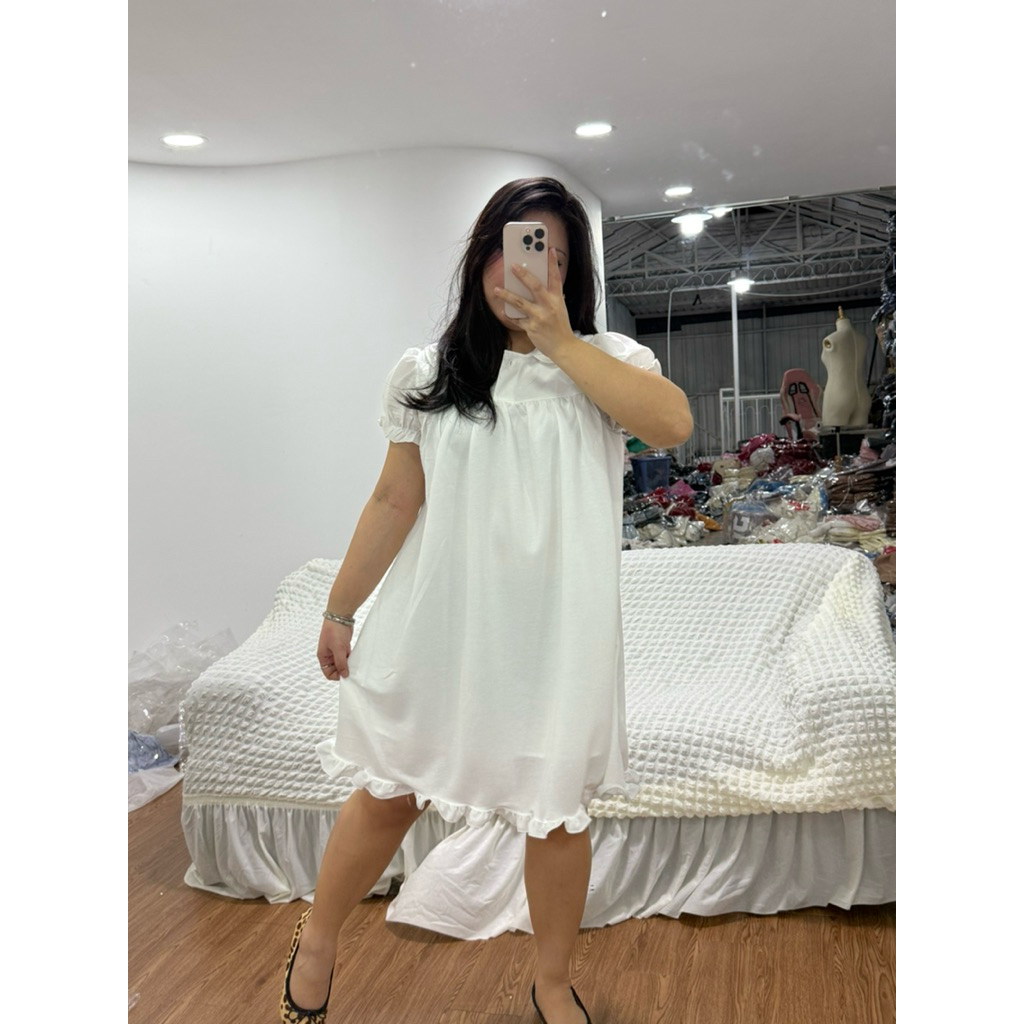 Beos Bigsize, Jiko Babydoll Dress cho cô nàng chubby dễ thương 65-120kg