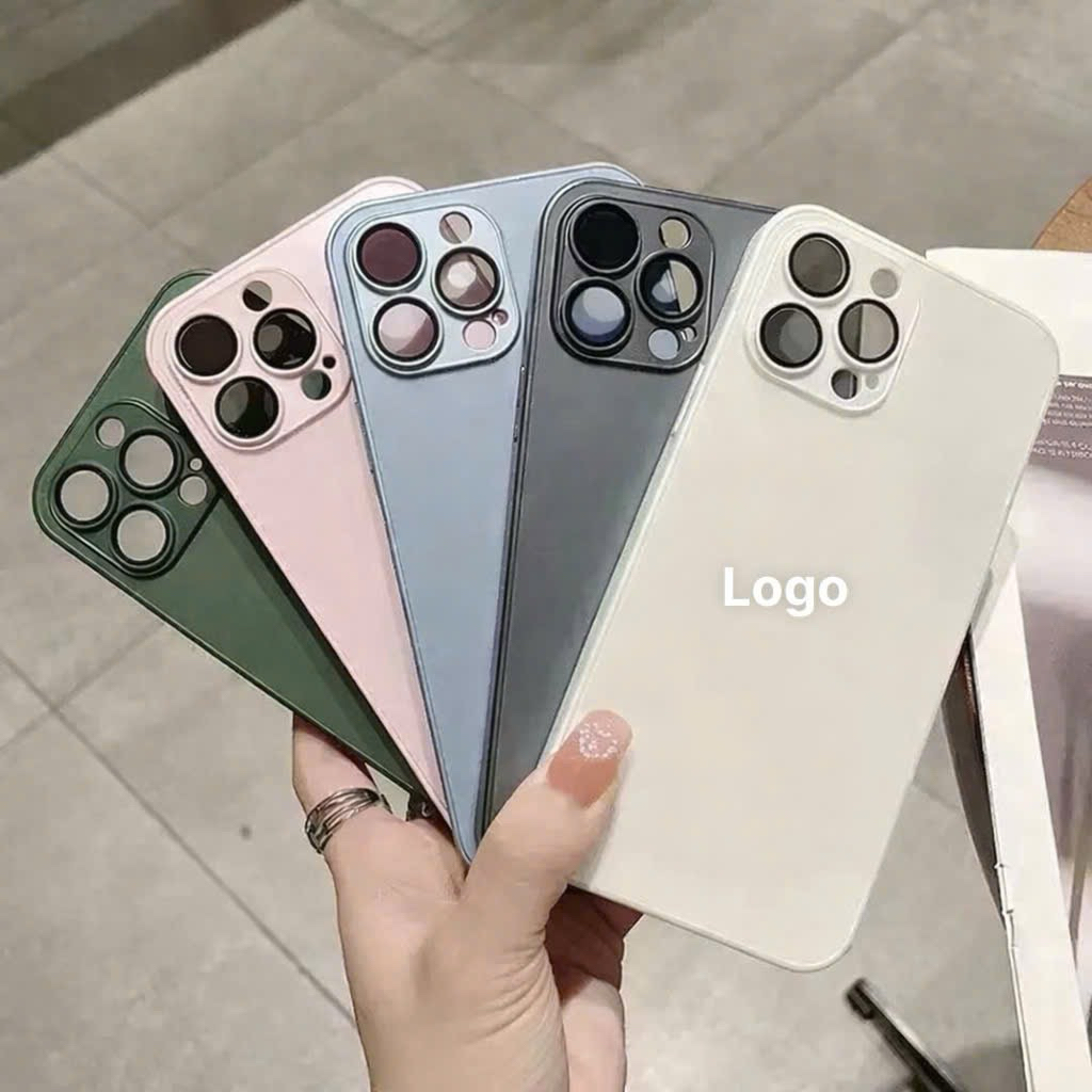 Ốp Lưng iPhone Mặt Kính AG Nhám Sang Trọng