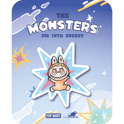 [HÀNG TẶNG KHÔNG BÁN] POP MART THE MONSTERS Big Into Energy - Paper Badge (Joy) Xin Đừng Đặt