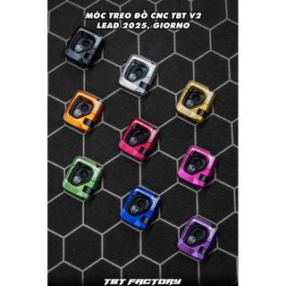 Móc treo nhôm Cnc TBT V2 lắp cho Lead Abs 2025 / Giorno 125 !