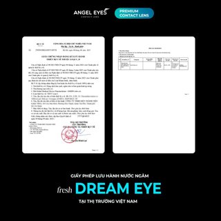 [HỎA TỐC] Nước ngâm lens Angel Eyes Care 360ml, Dream Eye 350ml cao cấp dành cho mắt nhạy cảm