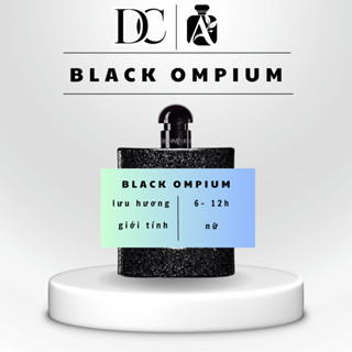 Nước hoa nữ BLACK 0PIUM lưu hương 6 đến 12 tiếng sang trọng cuốn hút DC LUXURY