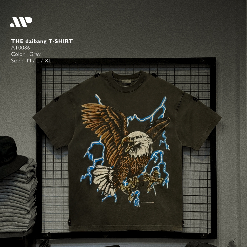 Áo thun cổ tròn Oversize The DAIBANG - AT0086 98% Cotton 360GSM | APEXSTUDIO