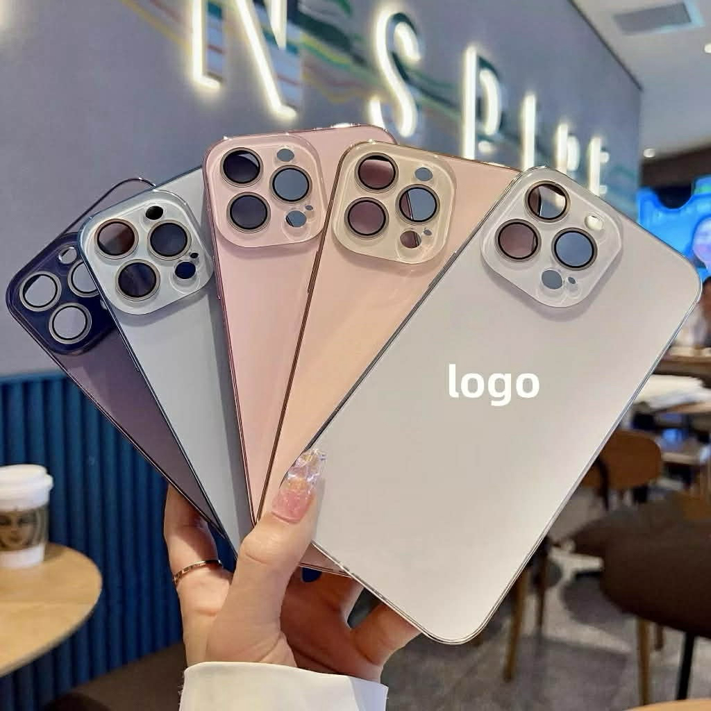 Ốp Lưng iPhone Mặt Kính AG Nhám Sang Trọng