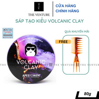 Sáp Vuốt Tóc Nam Apestomen Volcanic Clay Chính Hãng - 80 Gram