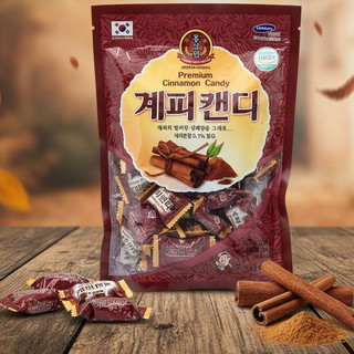 KẸO QUẾ CỨNG HÀN QUỐC BỊCH 200G ( date luôn mới)