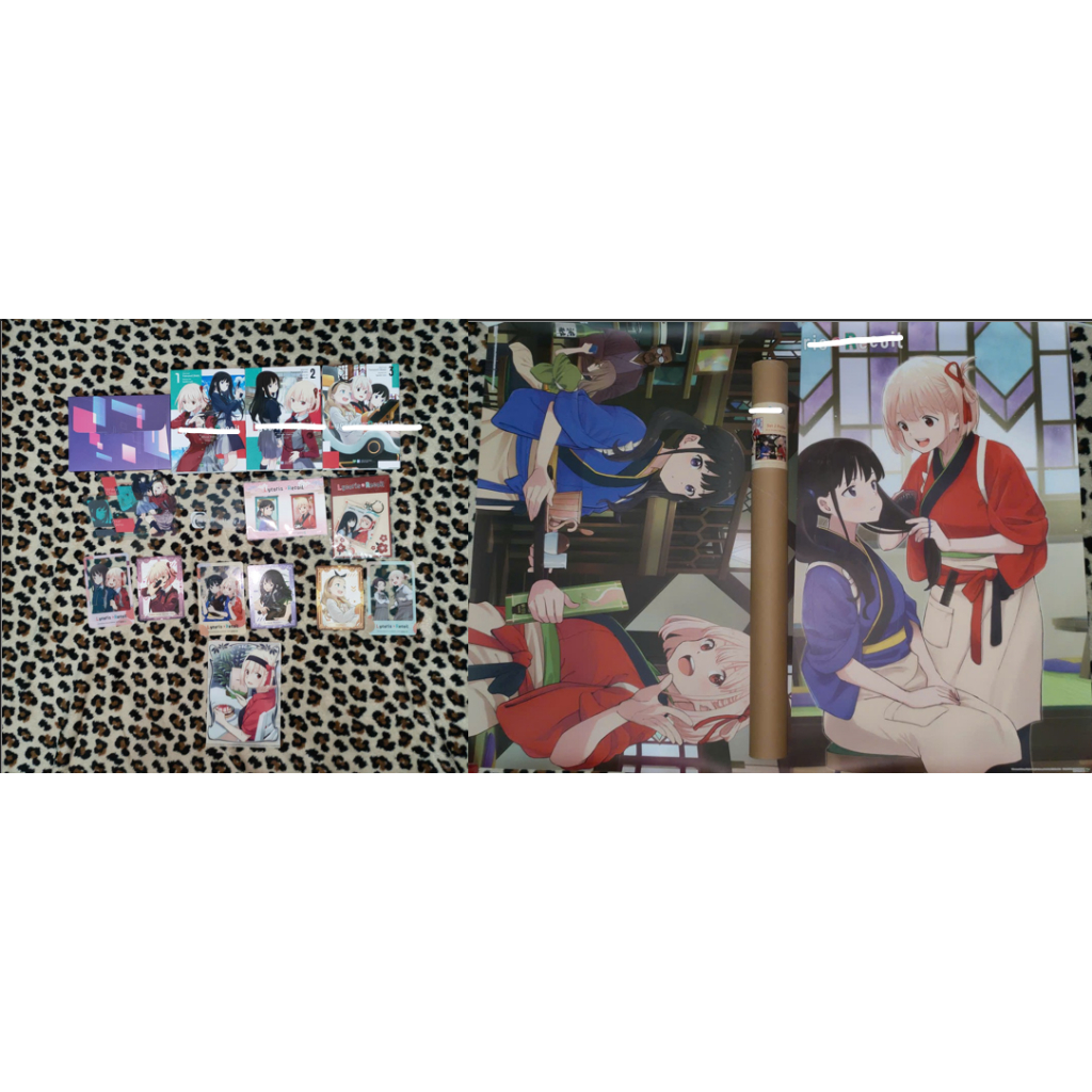 [Combo 3c thẻ ảnh+MG] Lycoris recoil bản sưu tầm 1-3