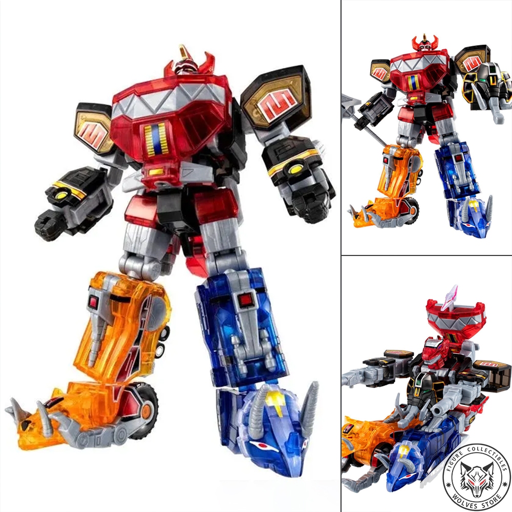 [Có sẵn - Hỏa tốc] Mô hình chính hãng SMP: Megazord clear color (smp daizyujin) (Kyoryu Sentai)
