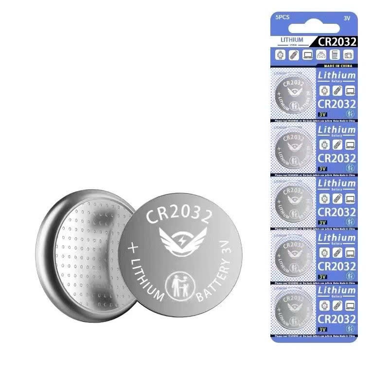 Vỉ 5 Pin Cr2032 Chìa Khóa Xe Vision , Ô Tô 2032 Dung Lượng 20MAh X