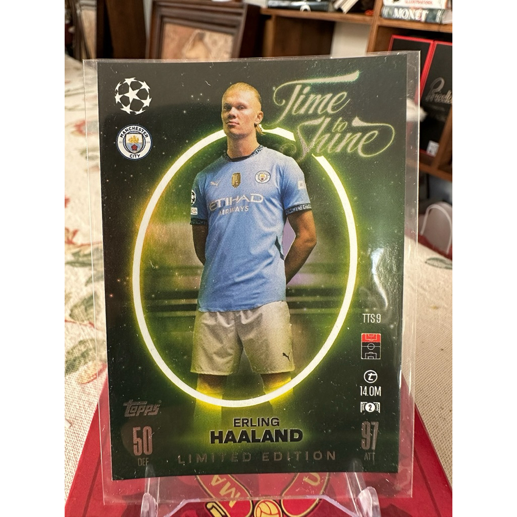 Erling Haaland Topps Match Attax Time To Shine