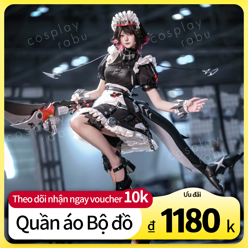 Ellen Joe Cosplay Trang Phục Hoá Trang Full Set Kèm Tóc Giả Giày Và Đuôi