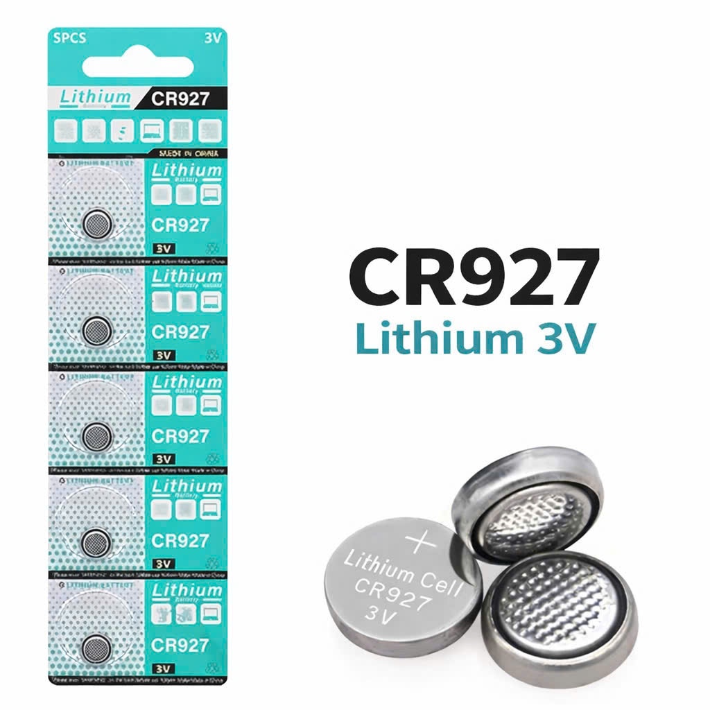 Vỉ 5 Pin CR927 Dạng Cúc Áo - Dành Cho Các Thiết Bị Điện Tử