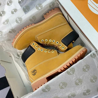 [ Hàng Chính Hãng ] Giày cổ cao da bò_Tim.ber boots cho nam nữ