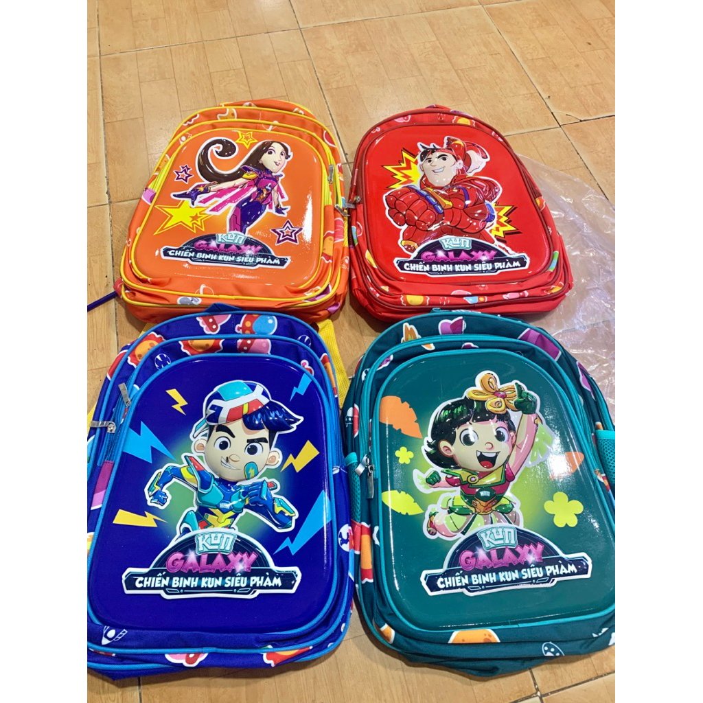 Balo kun hổ trợ chống gù quà tặng của 36 thẻ kun