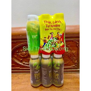 1 lốc / 6 chai TRÀ XANH VỊ CHANH - TRÀ Ô LONG  x 350 ml / chai  -  TH giải nhiệt, thanh lọc cơ thể
