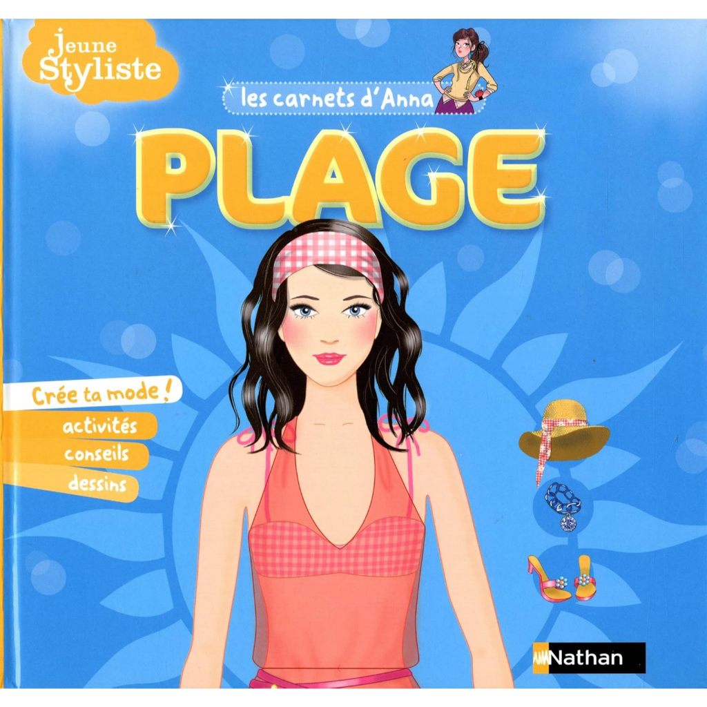 Sách Pháp - Jeune Styliste - Plage - 9782092546741