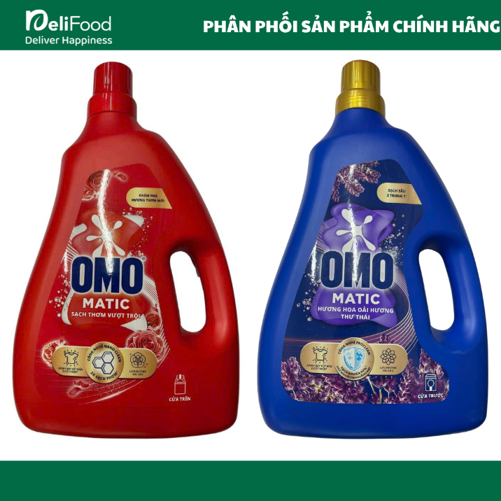 Can nước giặt OMO Matic chuyên gia - Can 2.6kg/2.7kg