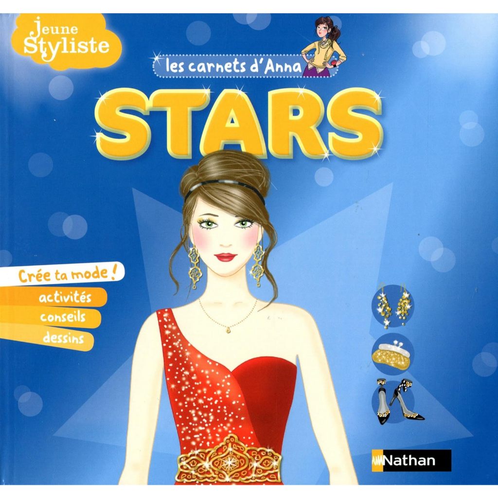 Sách Pháp - Jeune styliste - Stars 9782092546772