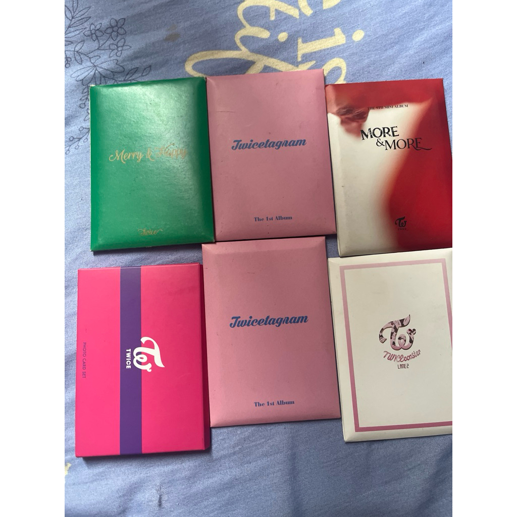 SET PRE TWICE NEMO TWICE JYP CHÍNH HÃNG