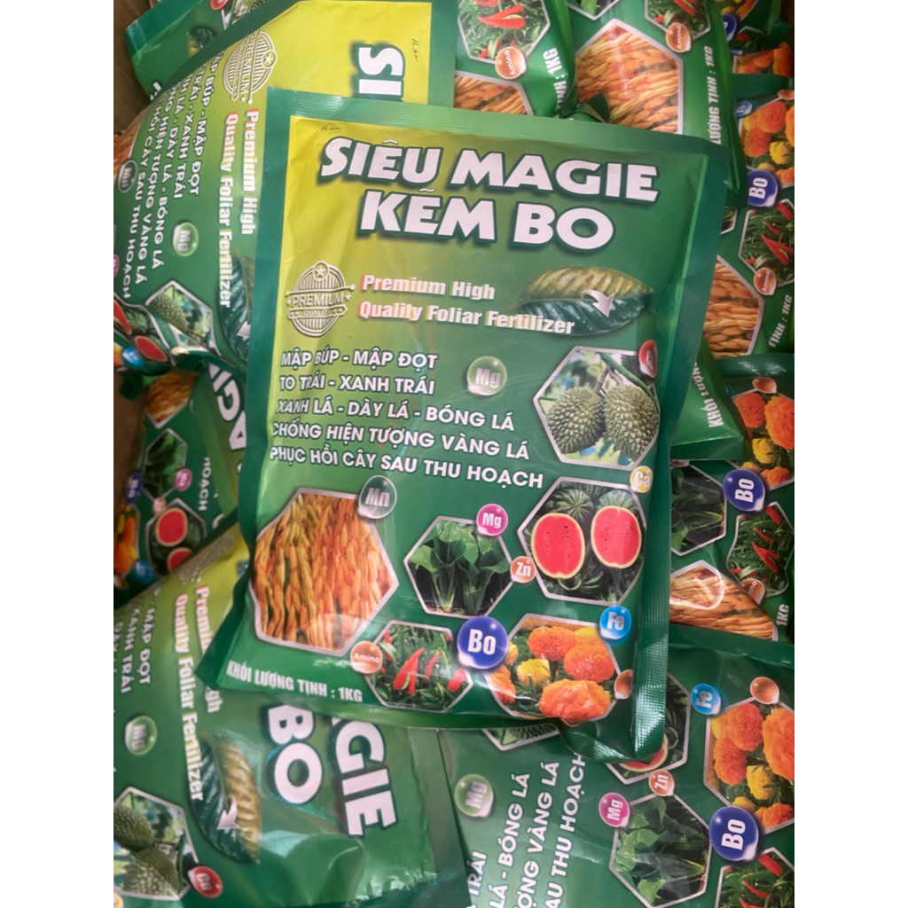 Siêu Vi Lượng Bo Canxi Magie Kẽm  gói 1kg