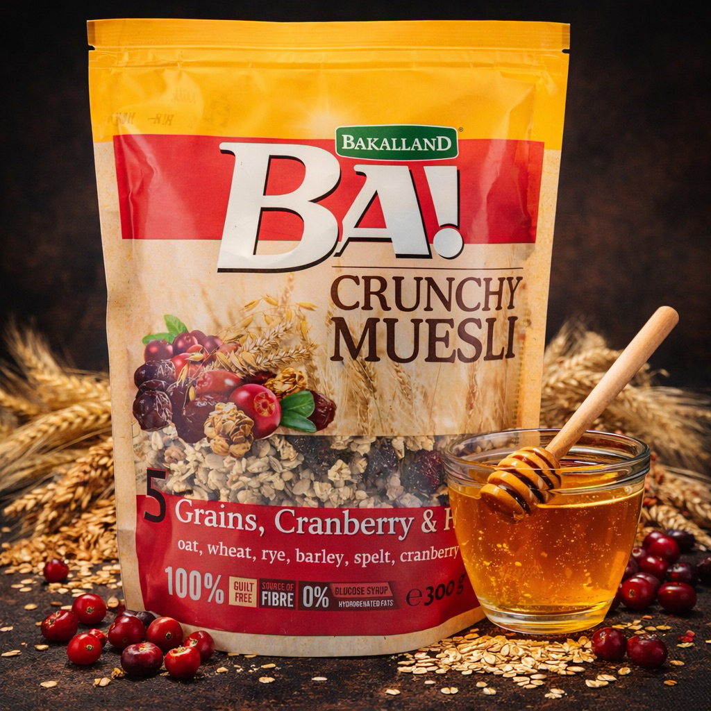 Ngũ Cốc Bakalland - Ngũ cốc và Nam Việt Quất