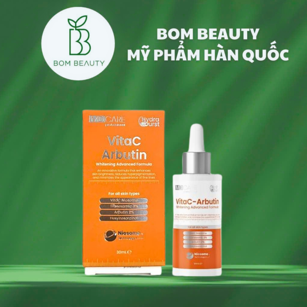MD Care - serum sáng da, chống lão hóa VitaC-Arbutin Serum – Whitening Advanced Formula Serum 30ml (