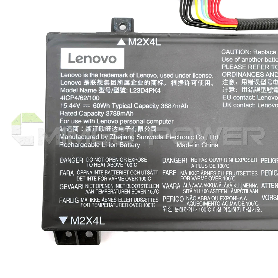 PIN Laptop Lenovo LOQ 15IRX9 15AHP9 15IAX9 15ARP9 L23D4PK4 L23L4PK4 Battery ZIn