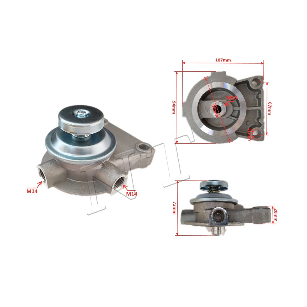 Bơm dầu tay xe nâng Phù hợp: KOMATSU 6D102