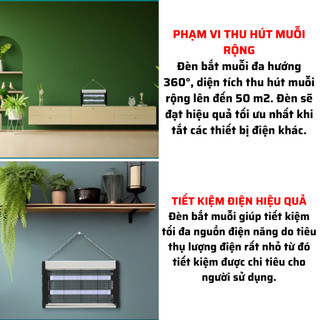Đèn bắt muỗi Rạng Đông Model: DBM01 5W - DBM02 4W